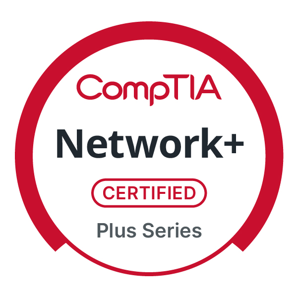 CompTIA Network+ badge